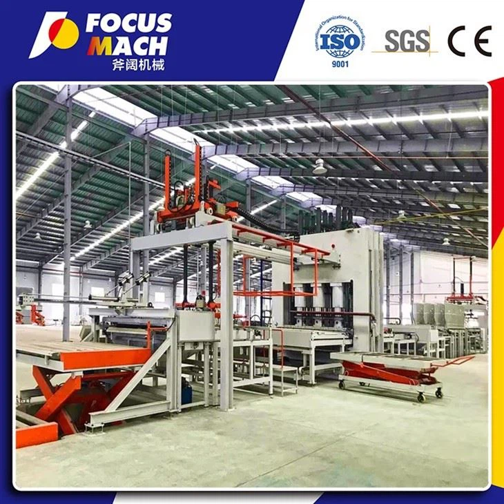 Full Automatic Particle Board/MDF/OSB/Plywood Production Line Particle Board Hot Press Machine